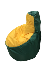 Кресло-груша ткань Oxford «Комфорт» желто-зеленый