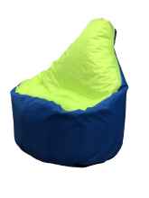 Кресло-груша ткань Oxford «Комфорт» салатово-синий