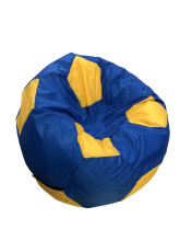 Кресло-мяч ткань Oxford синий, желтый