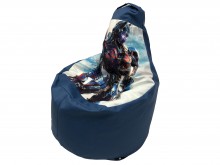Кресло-груша Комфорт-мини «Прайм», синий