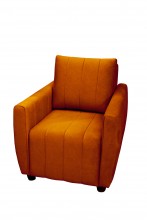 Кресло «Чарли», велюр Neo, оранжевый