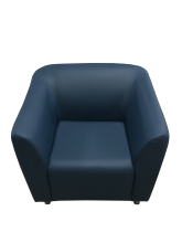 Кресло «Арес», экокожа Pegaso, темно-синий - 15400 ₽
