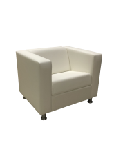 Кресло «Аполло», экокожа Pegaso, белый - 17000 ₽