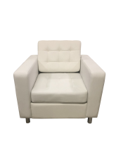 Кресло «Офис Классик» Люкс, экокожа Pegaso, молочное