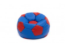 Кресло-мяч синий, красный (экокожа)