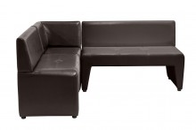 Угловой диван «Ритм», экокожа Oslo, шоколадный - 36960 ₽