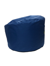 Кресло Пуфик, ткань Oxford 420D, синий - 2100 ₽