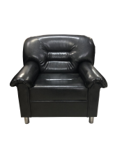 Кресло «Мягкий офис», экокожа Oslo, черное - 21300 ₽