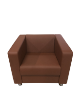 Кресло «Аполло», экокожа Pegaso, паприка