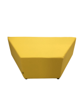 Банкетка «Мозайка», экокожа Pegaso, желтый