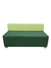 Секция «Бетта» двухместная, экокожа Pegaso, зеленый-салатовый - 13080 ₽