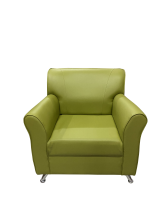 Кресло «Европа», экокожа Domus kiwi, зеленый