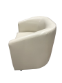 Фото 2: Кресло «Волна», экокожа Oslo, кремовый