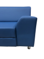 Фото 4: Секция «Флагман» ЛП двухместная, экокожа Pegaso, синяя
