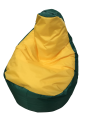 Фото 4: Кресло-груша ткань Oxford «Комфорт» желто-зеленый