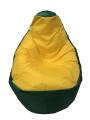 Фото 1: Кресло-груша ткань Oxford «Комфорт» желто-зеленый