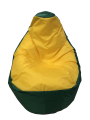 Фото 2: Кресло-груша ткань Oxford «Комфорт» желто-зеленый