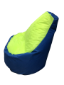 Фото 2: Кресло-груша ткань Oxford «Комфорт» салатово-синий