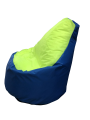 Фото 3: Кресло-груша ткань Oxford «Комфорт» салатово-синий