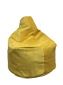 Фото 1: Кресло-груша Комфорт, велюр Velvet Lux, желтый