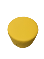 Фото 1: Пуф круглый D=600 мм, экокожа Pegaso, желтый