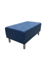 Фото 3: Банкетка «Классик» с утяжками двухместная, экокожа Pegaso, синяя