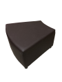 Фото 4: Диван «Дуга» четырехместный к.1, экокожа Pegaso, желто-шоколадный