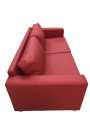 Фото 4: Диван «Ватсон» трехместный, экокожа Pegaso, красный
