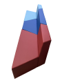 Фото 2: Диван «Мозайка» четырехместный, экокожа Pegaso, цвет на выбор
