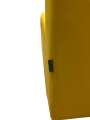 Фото 4: Секция «Классик» с высокой спинкой двухместный, экокожа Pegaso, желтый