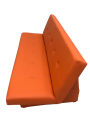 Фото 4: Диван «Марсель» двухместный, экокожа Pegaso, оранжевый