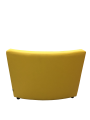 Фото 4: Секция V «Дуга» одноместная, экокожа Pegaso, желто-шоколадная