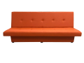 Фото 1: Диван «Марсель» двухместный, экокожа Pegaso, оранжевый