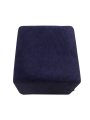 Фото 2: Пуф «Классик», микровельвет Velvet, фиолетовый