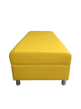 Фото 3: Банкетка «Флагман» двухместная, экокожа Pegaso, желтая
