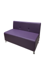 Фото 1: Секция «Кельн» двухместная, экокожа Pegaso, фиолетовый