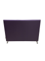 Фото 3: Секция «Кельн» двухместная, экокожа Pegaso, фиолетовый