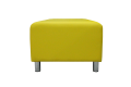 Фото 3: Банкетка «Классик» двухместная, экокожа Pegaso, желтая