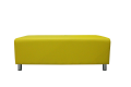 Фото 1: Банкетка «Классик» двухместная, экокожа Pegaso, желтая