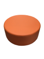 Фото 1: Пуф круглый D=800 мм, экокожа Pegaso, оранжевый
