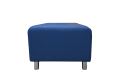 Фото 2: Банкетка «Классик» двухместная, экокожа Pegaso, синяя
