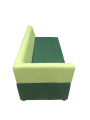 Фото 2: Секция «Бетта» правая двухместная, экокожа Pegaso, зеленый-салатовый