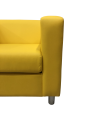 Фото 4: Кресло «Аполло», экокожа Pegaso, желтый