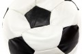 Фото 3: Кресло-мяч белый, черный (экокожа)