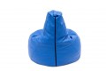 Фото 2: Кресло-груша «Лелюшка» синий, экокожа