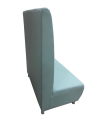 Фото 2: Секция «Классик» с высокой спинкой двухместный, экокожа Pegaso, ментоловый