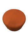 Фото 2: Пуф круглый D=600 мм, экокожа Pegaso, оранжевый