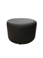 Фото 1: Пуф круглый D=600 мм, экокожа Pegaso, темно-серый