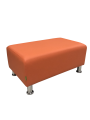 Фото 3: Банкетка «Классик-малютка», экокожа Pegaso, оранжевая