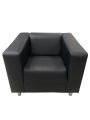 Фото 1: Кресло «Аполло», экокожа Pegaso, черный
